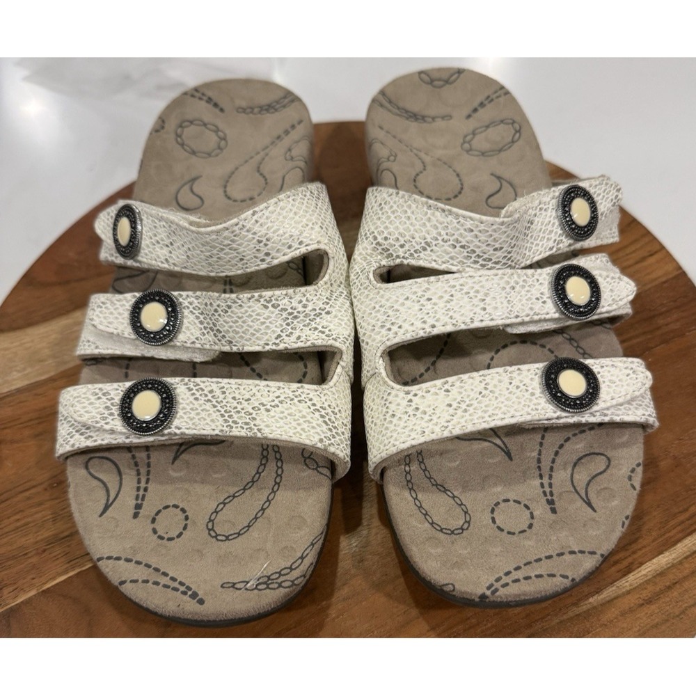 Orthaheel Vionic Ashley Women's Adjustable Sandals US Size 6 Pain Relief EUC